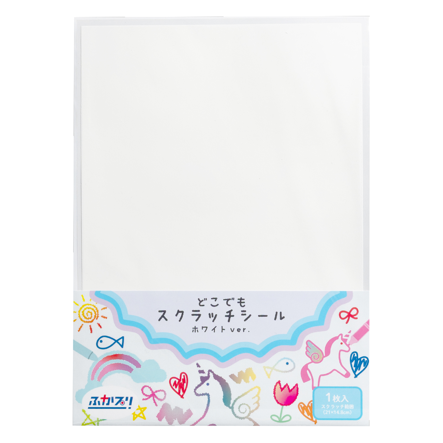 商品画像:どこでもスクラッチシール ホワイトver.